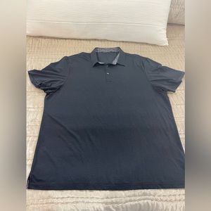 Men’s 7 Diamonds performance polo black stripe size XXL